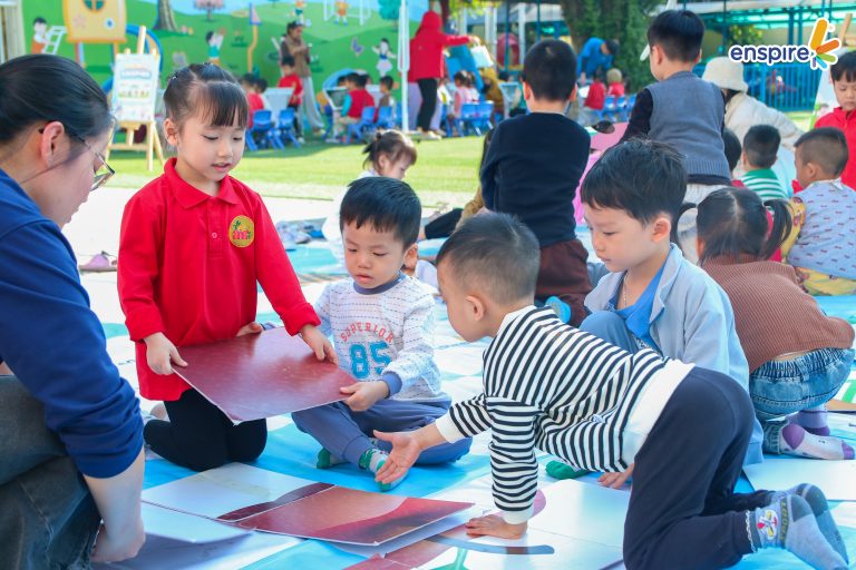 🌟 NGÀY HỘI TIẾNG ANH CÔNG NGHỆ ENSPIRE BÙNG NỔ TẠI MẦM NON GIA THỤY 5