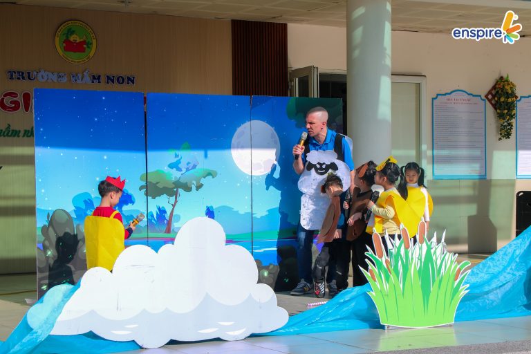 🌟 NGÀY HỘI TIẾNG ANH CÔNG NGHỆ ENSPIRE BÙNG NỔ TẠI MẦM NON GIA THỤY 1