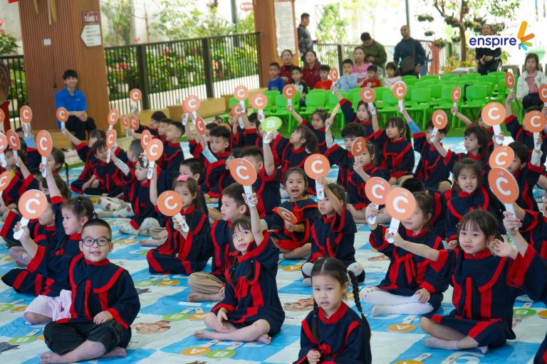 RUNG CHUÔNG VÀNG 2026 – SÂN CHƠI TIẾNG ANH BỔ ÍCH TẠI TRƯỜNG MẦM NON A BA ĐÌNH 3