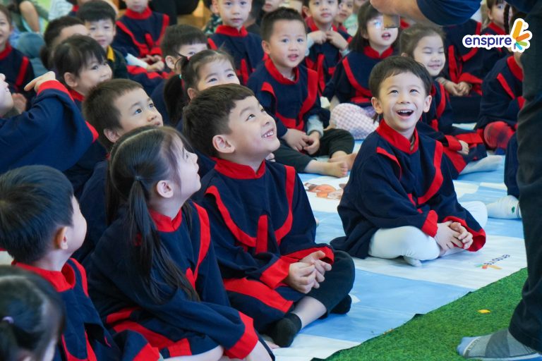 RUNG CHUÔNG VÀNG 2026 – SÂN CHƠI TIẾNG ANH BỔ ÍCH TẠI TRƯỜNG MẦM NON A BA ĐÌNH 9