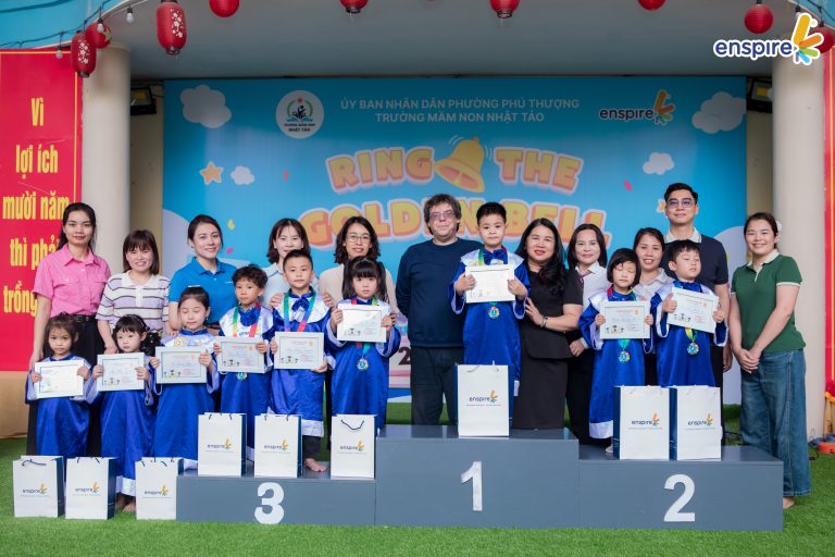 TỎA SÁNG TÀI NĂNG TIẾNG ANH CÙNG ENSPIRE - NGÀY HỘI RUNG CHUÔNG VÀNG ĐẦY CẢM HỨNG TẠI TRƯỜNG MẦM NON NHẬT TẢO 4 TỎA SÁNG TÀI NĂNG TIẾNG ANH CÙNG ENSPIRE - NGÀY HỘI RUNG CHUÔNG VÀNG ĐẦY CẢM HỨNG TẠI TRƯỜNG MẦM NON NHẬT TẢO 4