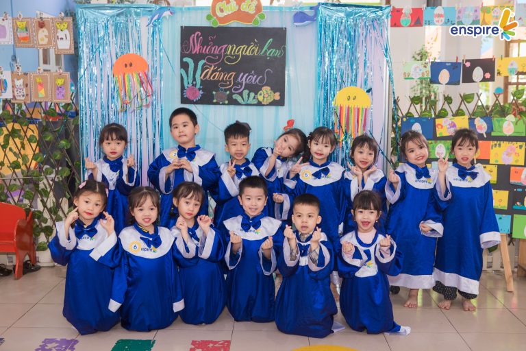 TỎA SÁNG TÀI NĂNG TIẾNG ANH CÙNG ENSPIRE - NGÀY HỘI RUNG CHUÔNG VÀNG ĐẦY CẢM HỨNG TẠI TRƯỜNG MẦM NON NHẬT TẢO 18