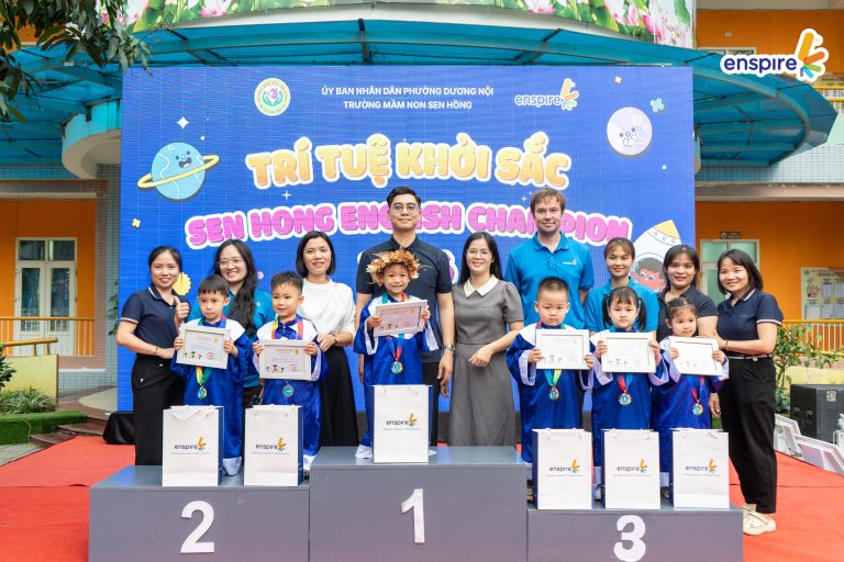 SEN HỒNG ENGLISH CHAMPION 2026 – TRƯỜNG MẦM NON SEN HỒNG SÂN CHƠI TIẾNG ANH TRUYỀN CẢM HỨNG 5