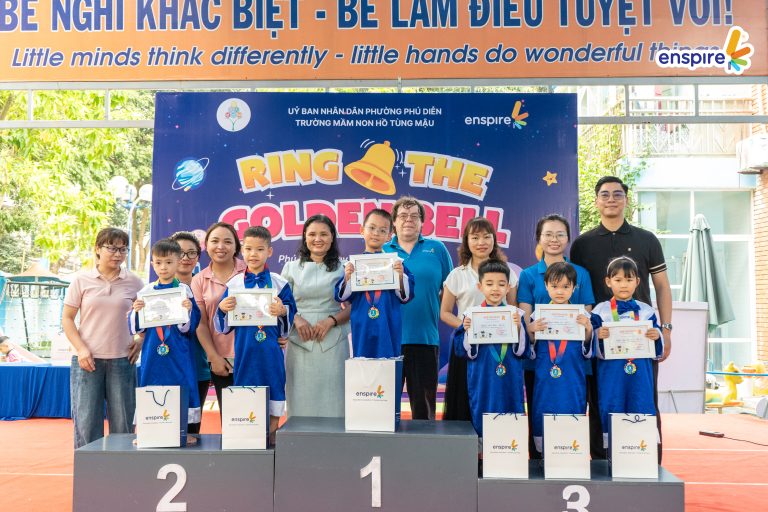 RUNG CHUÔNG VÀNG TIẾNG ANH 2026 – SÂN CHƠI BỨT PHÁ TỰ TIN TẠI MẦM NON HỒ TÙNG MẬU 5