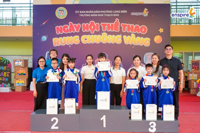 RUNG CHUÔNG VÀNG TIẾNG ANH CÙNG ENSPIRE 2026 TẠI TRƯỜNG MẦM NON THẠCH BÀN 4