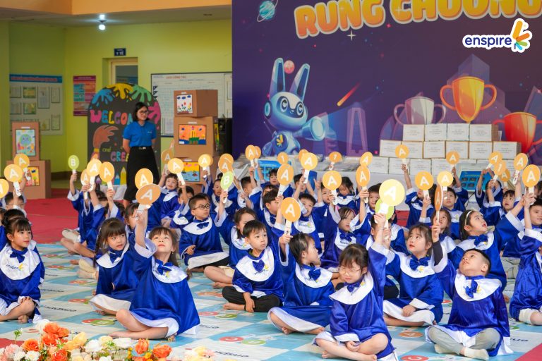 RUNG CHUÔNG VÀNG TIẾNG ANH CÙNG ENSPIRE 2026 TẠI TRƯỜNG MẦM NON THẠCH BÀN 2