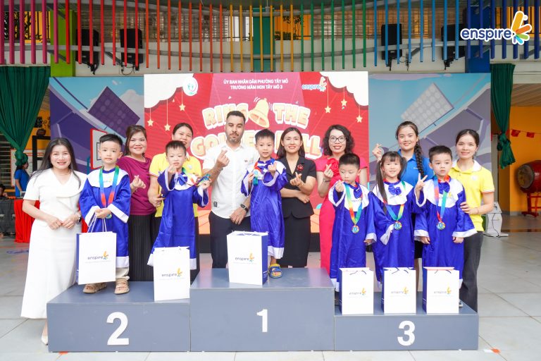 RUNG CHUÔNG VÀNG TIẾNG ANH ENSPIRE 2026 TẠI TRƯỜNG MẦM NON TÂY MỖ 3 - SÂN CHƠI TRÍ TUỆ CHO TRẺ MẦM NON 2