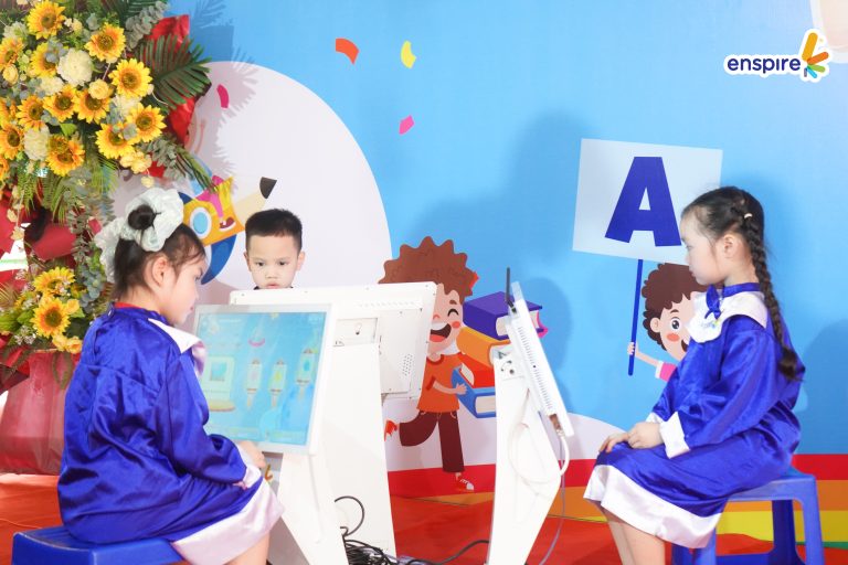 Ngày hội tiếng Anh mầm non Enspire thi Rung Chuông Vàng