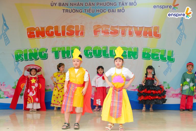 Rung chuông vàng tiếng Anh tại Tiểu học Đại Mỗ 2026 toàn cảnh chương trình