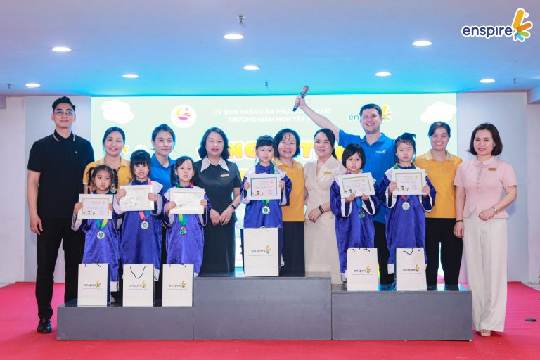 Rung chuông vàng tại Trường Mầm non Tây Hồ – Hành trình tỏa sáng tiếng Anh cùng Enspire 2026 3