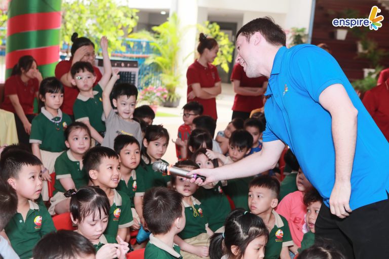 Rung chuông vàng tại Trường Mầm non Tây Hồ – Hành trình tỏa sáng tiếng Anh cùng Enspire 2026 1