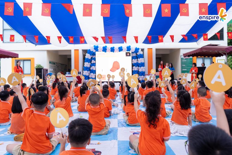 TỎA SÁNG TÀI NĂNG TIẾNG ANH CÙNG ENSPIRE 2026 TẠI TRƯỜNG MẦM NON LOMONOXOP DƯƠNG NỘI – SÂN CHƠI TRÍ TUỆ DÀNH CHO TRẺ MẦM NON 1
