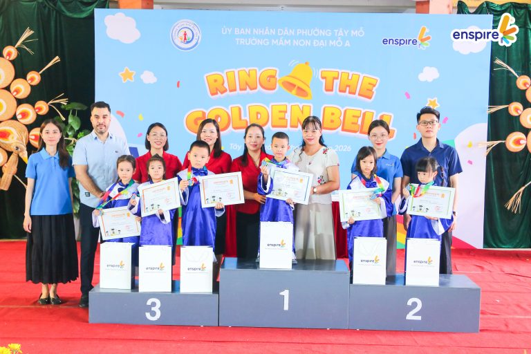 TỎA SÁNG TÀI NĂNG TIẾNG ANH CÙNG ENSPIRE 2026 TẠI TRƯỜNG MẦM NON ĐẠI MỖ A 3