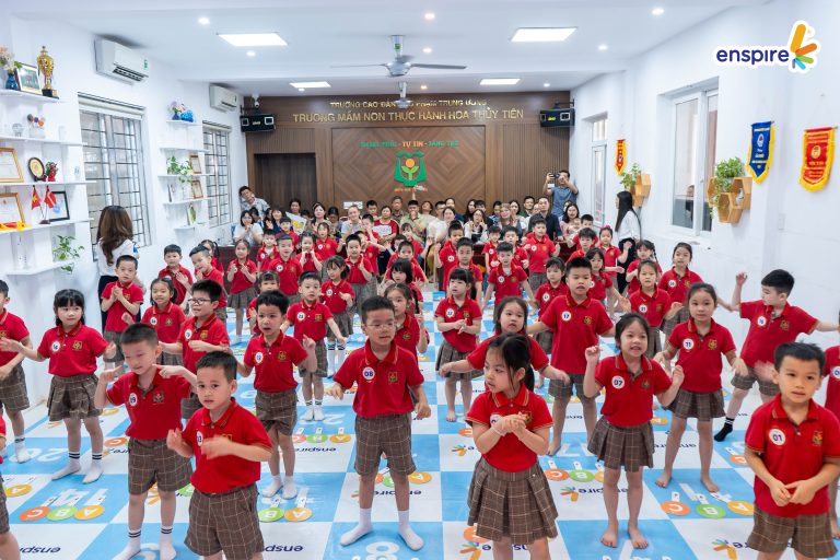 TỎA SÁNG TÀI NĂNG TIẾNG ANH CÙNG ENSPIRE 2026 TẠI TRƯỜNG MẦM NON THỰC HÀNH HOA THỦY TIÊN 1