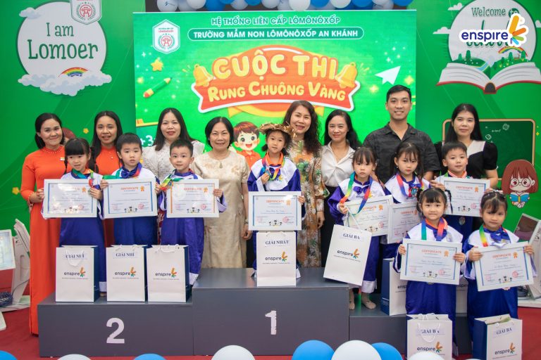 Rung Chuông Vàng Mầm non Lomonoxop An Khánh 2026 4