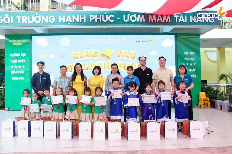 Rung Chuông Vàng Mầm non Mai Dịch 2026 – Hoạt động tiếng Anh bổ ích cho trẻ mầm non 17