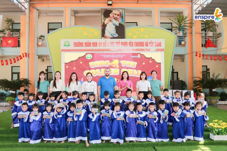 Rung Chuông Vàng Mầm non Uy Nỗ A 2026 – Hoạt động tiếng Anh cho trẻ 11