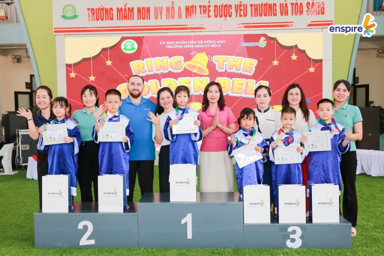 Rung Chuông Vàng Mầm non Uy Nỗ A 2026 – Hoạt động tiếng Anh cho trẻ 2