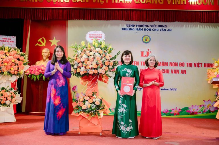 ENSPIRE ĐỒNG HÀNH CÙNG TRƯỜNG MẦM NON CHU VĂN AN TẠI LỄ CÔNG BỐ QUYẾT ĐỊNH ĐỔI TÊN -DẤU MỐC NĂM HỌC 2025 -2026 1
