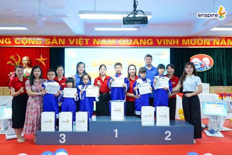 RUNG CHUÔNG VÀNG - TỎA SÁNG TÀI NĂNG TIẾNG ANH CÙNG ENSPIRE 2026 TẠI TRƯỜNG MẦM NON TUỔI THƠ – SÂN CHƠI BỔ ÍCH GIÚP TRẺ TỰ TIN TỎA SÁNG 1