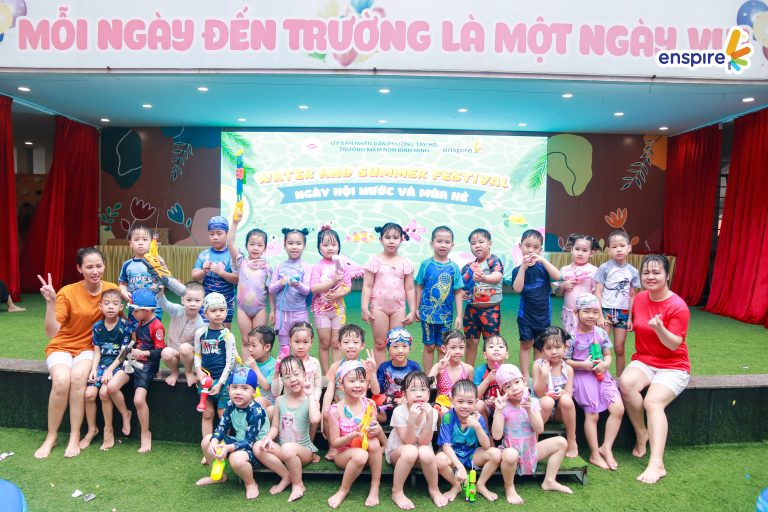 Water Festival mầm non Bình Minh 2026